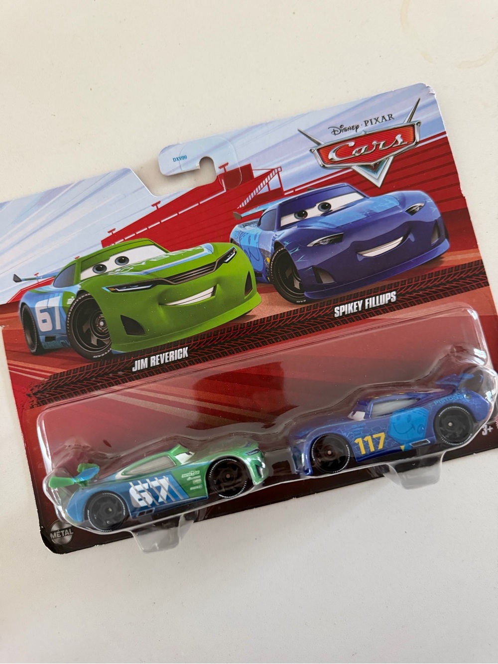 Disney Pixar Cars Jim Reverick & Spikey Fillups